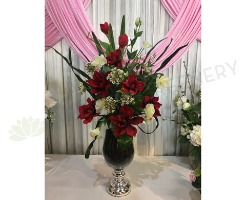 FA1052 - Magnolia Lisianthus & Waxflowers Flower Arrangement (90cm Height)