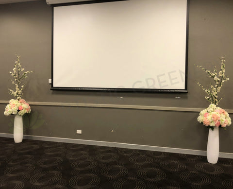 For Hire - Tall Floral Arrangement (Pink & White)