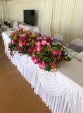 For Hire - Spring Colourful Bridal Table Centrepiece 170cm (Code: HI0017)