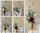For Hire - Silk Flowers for Aisle Chairs (Code: HI0020)
