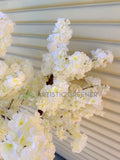 CT007 Custom-made Artificial White Blossom Tree 155cm | ARTISTIC GREENERY