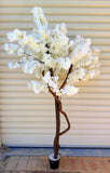 CT007 Custom-made Artificial White Blossom Tree 155cm | ARTISTIC GREENERY