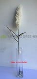 DS0061 White Synthetic Pampas Grass Stem 110cm | ARTISTIC GREENERY