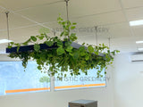 Drager (Balcatta) - Artificial Hanging Greenery Ceiling Suspended Meshed Panel | ARTISTIC GREENERY