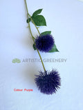 F0209-S92 Faux Thistle Stem 60cm 3 colours | ARTISTIC GREENERY