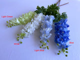 F0254 Latex Delphinium / Stock Flower 80cm (Real Touch) Available in 4 Colours | ARTISTIC GREENERY