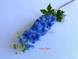 F0254 Latex Delphinium / Stock Flower 80cm (Real Touch) Available in 4 Colours | ARTISTIC GREENERY