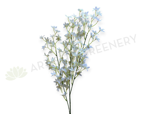 F0319-S90 Spring Flower Spray 116cm WHITE (SPECIAL) | ARTISTIC GREENERY