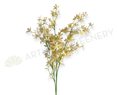 F0319 Spring Flower Spray 116cm Cream (SPECIAL) | ARTISTIC GREENERY