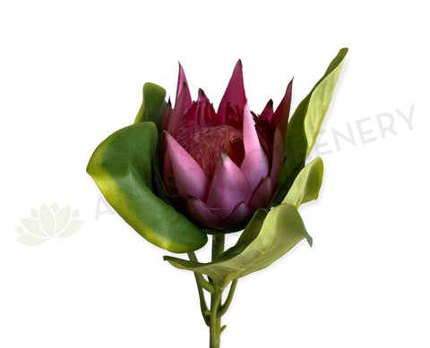 F0320S King Protea Stem Small 54cm Mauve | ARTISTIC GREENERY