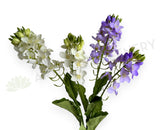 F0431 Artificial Freesia Spray 82cm Purple / White | ARTISTIC GREENERY