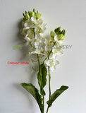 WHITE - F0431 Artificial Freesia Spray 82cm Purple / White | ARTISTIC GREENERY