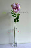 F0443 Silk Large Garden Rose 83cm Light Purple | ARTISTIC GREENERY