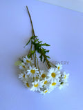 F0451 Silk White Daisy Spray 62cm  | ARTISTIC GREENERY