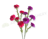 F0469 Silk Carnation Spray 90cm Pink / Purple | ARTISTIC GREENERY AUSTRALIA