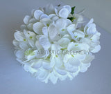 F0472 Hydrangea Single Stem 67cm (17cm Dia) White