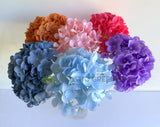 F0472 Hydrangea Single Stem 67cm (17cm Dia) Avail in 6 Colours | ARTISTIC GREENERY PERTH FAUX FLOWERS SUPPLIER