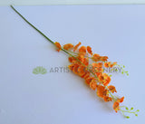F0482 Silk Oncidium / Dancing Orchid 85cm Orange (SPECIAL) | ARTISTIC GREENERY 跳舞兰