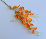 F0482 Silk Oncidium / Dancing Orchid 85cm Orange (SPECIAL) | ARTISTIC GREENERY 跳舞兰