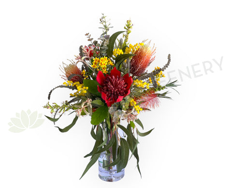 FA1130 - Australian Natives Floral Arrangement 70cm Tall | ARTISTIC GREENERY