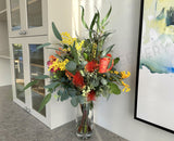 FA1132VNH-GV01 & 02 - Australian Natives Floral Arrangement 70cm Tall (Ref: Carmel Roshana Care) | ARTISTIC GREENERY