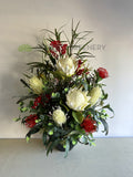 FA1138 - Australian Native Flower Arrangement 70cm tall (Church) | ARTISTIC GREENERY