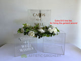 For Hire - Wishing Well Clear Acrylic Box 30cm (Code: HI0016)