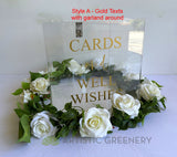 For Hire - Wishing Well Clear Acrylic Box 30cm (Code: HI0016)