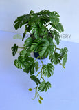 HP0099 Artificial HP0100 Hanging Monstera Plant 46cm | ARTISTIC GREENERY