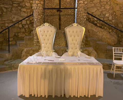 Wedding Package - Blue & White - Hayley & Scott (April 2022) at Yanchep National Park Cabaret Cave |  ARTISTIC GREENERY Silk Flowers Wedding and Event Decoration for Hire Perth WA Australia
