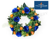 Holy Cross College (Ellenbrook) - Artificial Floral Wreath | ARTISTIC GREENERY