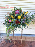 Left - FA1134 - Native Floral Arrangement (110cm Length) - City of Swan | ARTISTIC GREENERY