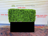 Artificial Hedge (made-to-order) 40+45cm H x 38cm W x 92cm L (Ref: Lloyd H) | ARTISTIC GREENERY