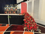 Birthday Event Decorations - 50th Roshana Group @ Crown Grand Ballroom | ARTISTIC GREENERY