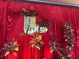 Birthday Event Decorations - 50th Roshana Group @ Crown Grand Ballroom | ARTISTIC GREENERY