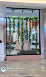 Evelyn Beauty (Belmont Forum) - Draping Vines with Flowers for Shop Front | ARTISTIC GREENERY