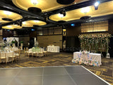 Wedding Package - Ceremony & Reception (Sharron & Vik) @ Pan Pacific Perth | ARTISTIC GREENERY Wedding Affordable Decorator Perth WA