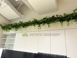 Shaw and Partners Perth - Reception Flower Arrangement & Greenery for Built-in Shelves| ARTISTIC GREENERY