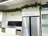 Shaw and Partners Perth - Reception Flower Arrangement & Greenery for Built-in Shelves| ARTISTIC GREENERY