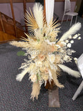 Dried flowers style wedding decoration Hire Perth - Wedding Package - Reception (Eh & Sentder) @ Macedonian Cultural Centre Balcatta | ARTISTIC GREENERY
