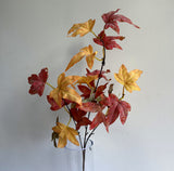 LEA0077 Artificial Maple Foliage 79cm Autumn Style | ARTISTIC GREENERY