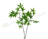 LEA0117 Artificial Green Maple Foliage 95cm | ARTISTIC GREENERY