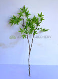 LEA0117 Artificial Green Maple Foliage 95cm | ARTISTIC GREENERY