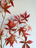 LEA0129 Faux Red Maple Branch 96cm | ARTISTIC GREENERY