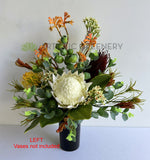 Left- Cemetery Flowers (Australian Native Flowers) 50 x 40 cm - SYM0060 (Patricia) | ARTISTIC GREENERY