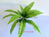 SP0029 Silk Boston Fern (Hanging Plant) 42cm_tall 60cm_wide | ARTISTIC GREENERY