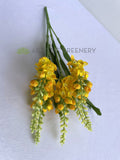 SP0252 Snapdragon Bunch 31cm Yellow