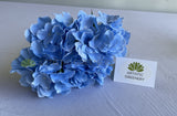 SP0340BLUE Artificial Blue Hydrangea Bunch 44cm | ARTISTIC GREENERY