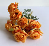 SP0375-S91 Silk Rustic Rose Rose Bunch 45cm | ARTISTIC GREENERY