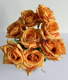 SP0375-S91 Silk Rustic Rose Rose Bunch 45cm | ARTISTIC GREENERY